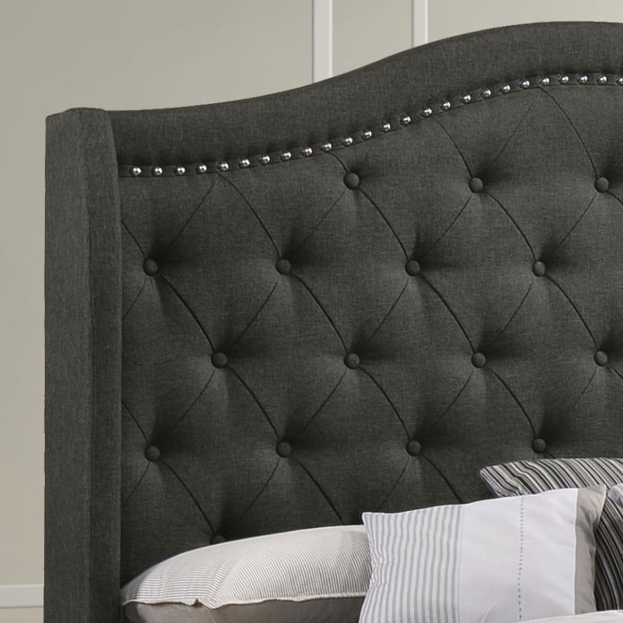 Sonoma Camel Back Eastern King Bed Grey - (310072KE)