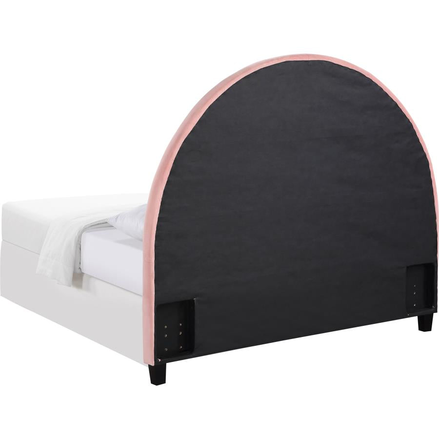 June Upholstered Arched Queen / Full Headboard Blush - (315927QF)