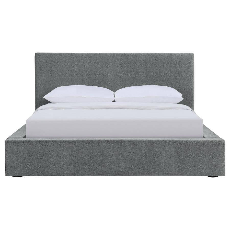 Gregory Upholstered Platform Bed Graphite - (316020KW)