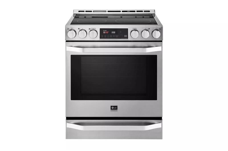 LG STUDIO 6.3 cu. ft. Electric Single Oven Slide-In-range with ProBake Convection(R) - (LSSE3027ST)