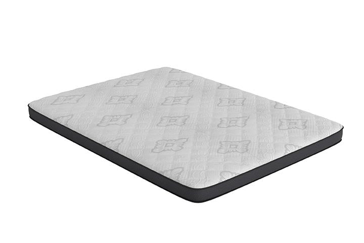 Santa Barbara Twin Mattress White and Charcoal - (350369T)