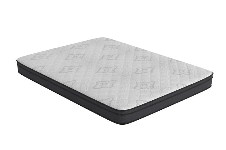 Evie 9.25" Twin Mattress White and Black - (350371T)