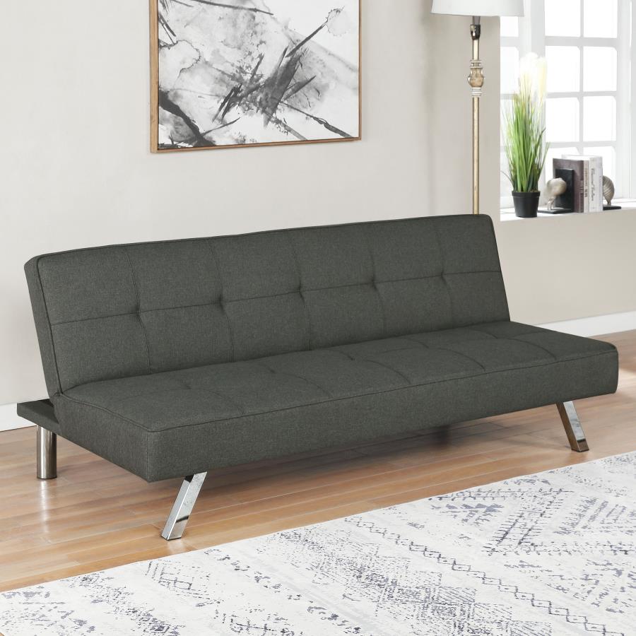 Joel Upholstered Tufted Sofa Bed - (360283)