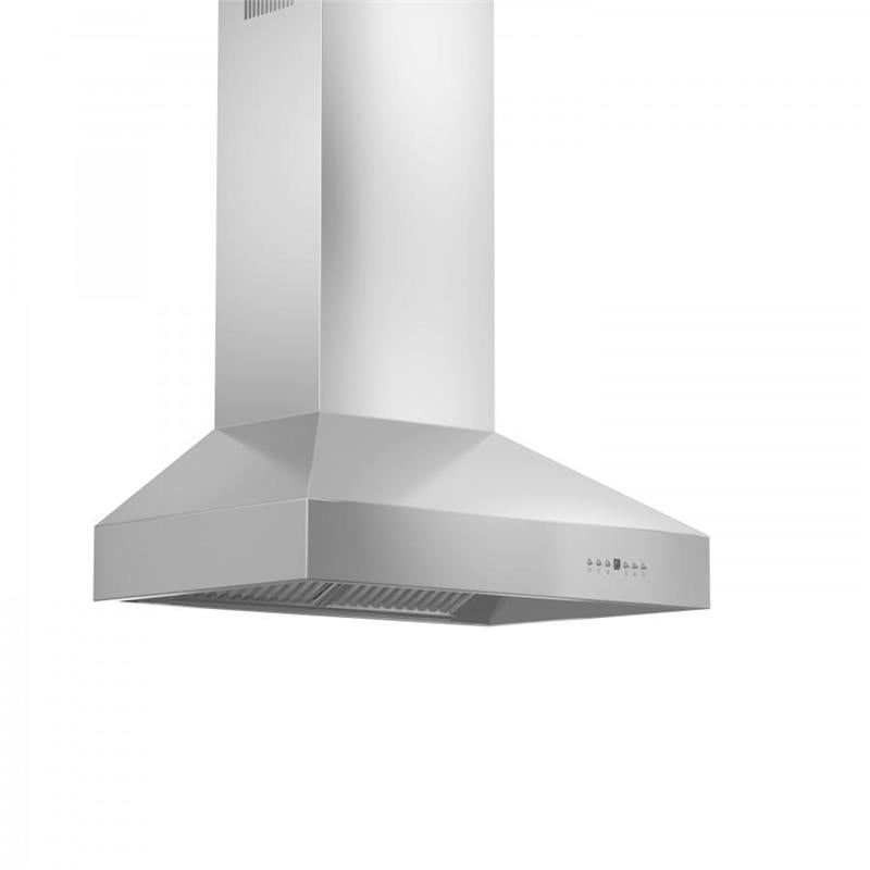 ZLINE Wall Mount Range Hood in Stainless Steel - Includes Remote Blower 400/700CFM Options (697-RD/RS) - (697RD36)