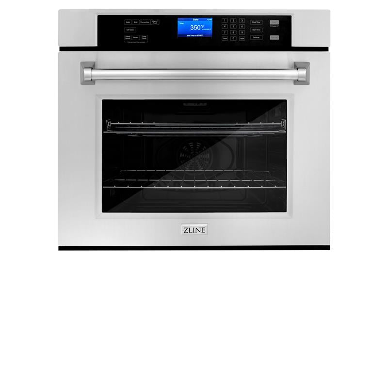 ZLINE 30" Professional Single Wall Oven with Self Clean and True Convection in Stainless Steel (AWS-30) [Color: Stainless Steel] - (AWS30)
