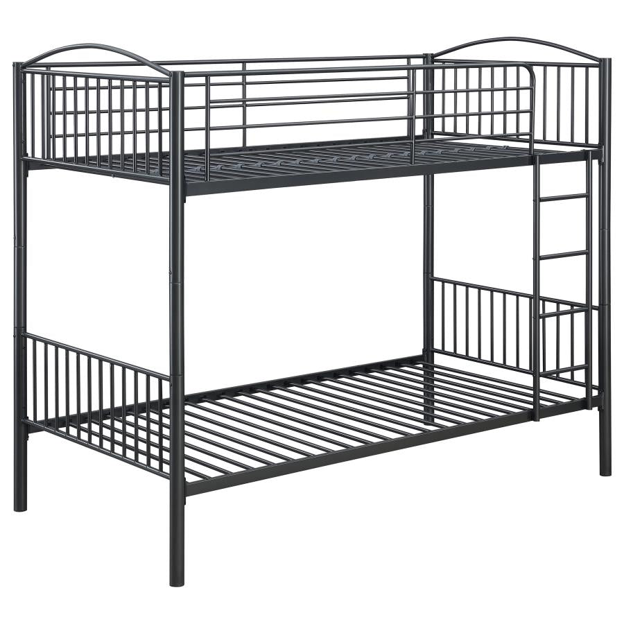 Anson Twin Over Twin Bunk Bed With Ladder - (400739T)