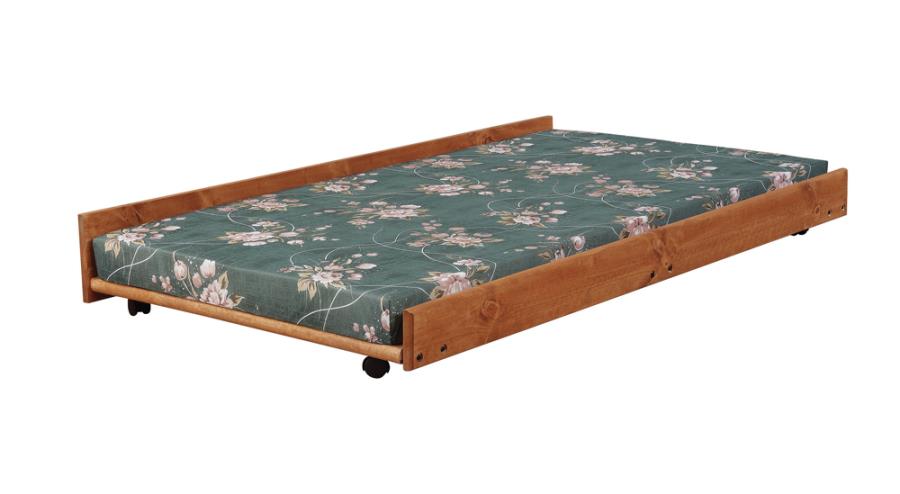 Wrangle Hill Trundle With Bunkie Mattress Amber Wash - (400837)