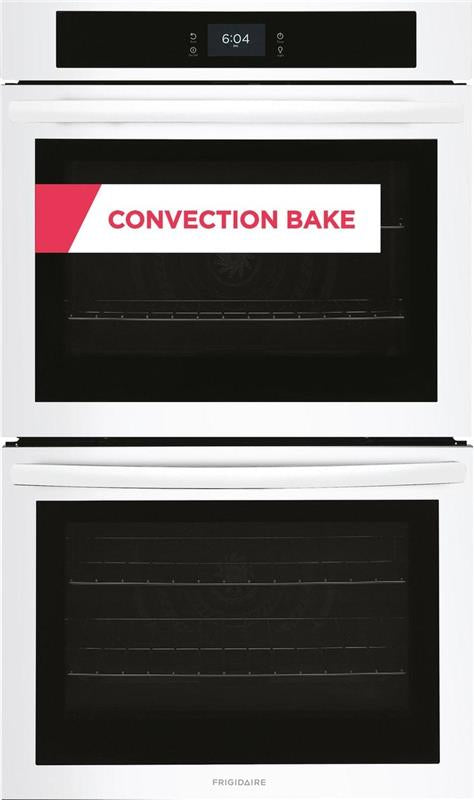 Frigidaire 30" Double Electric Wall Oven with Fan Convection - (FCWD3027AW)