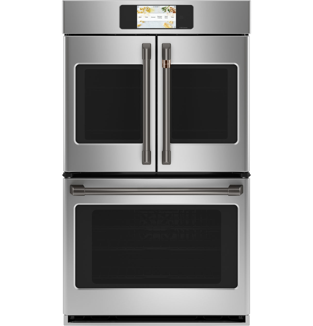 Caf(eback)(TM) Professional Series 30" Smart Built-In Convection French-Door Double Wall Oven - (CTD90FP2NS1)