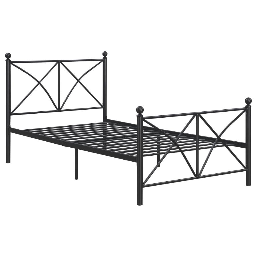 Hart Full Platform Bed Black - (422755F)