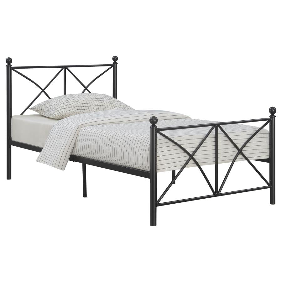 Hart Full Platform Bed Black - (422755F)