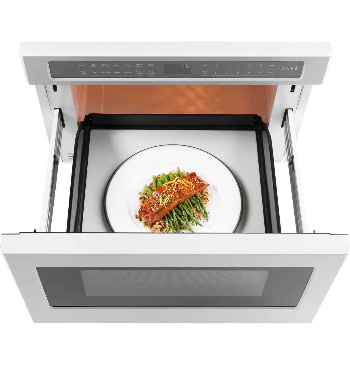 Caf(eback)(TM) Built-In Microwave Drawer Oven - (CWL112P4RW5)