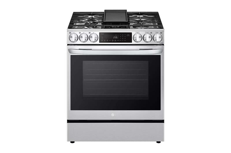6.3 cu. ft. Smart wi-fi Enabled ProBake(R) Convection InstaView(R) Dual Fuel Slide-In Range with Air Fry - (LSDL6336F)