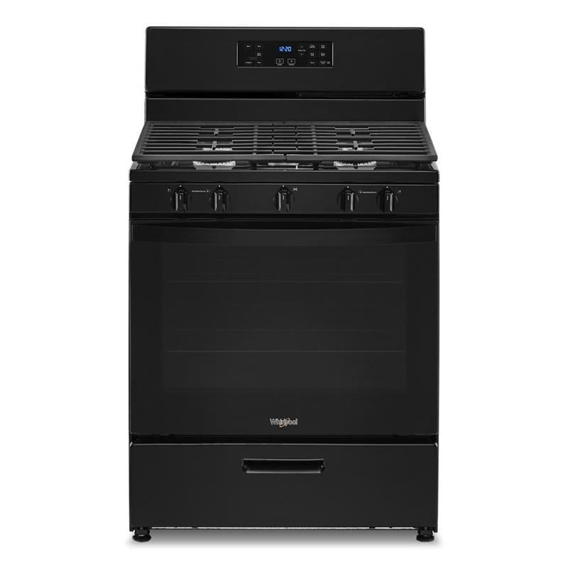 5.1 Cu. Ft. Freestanding Gas Range with Edge to Edge Cooktop - (WFG505M0MB)