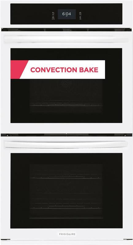 Frigidaire 27" Double Electric Wall Oven with Fan Convection - (FCWD2727AW)