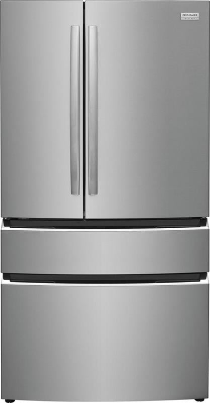 Frigidaire Gallery 22.1 Cu. Ft. Counter-Depth 4-Door French Door Refrigerator - (GRMG2272CF)