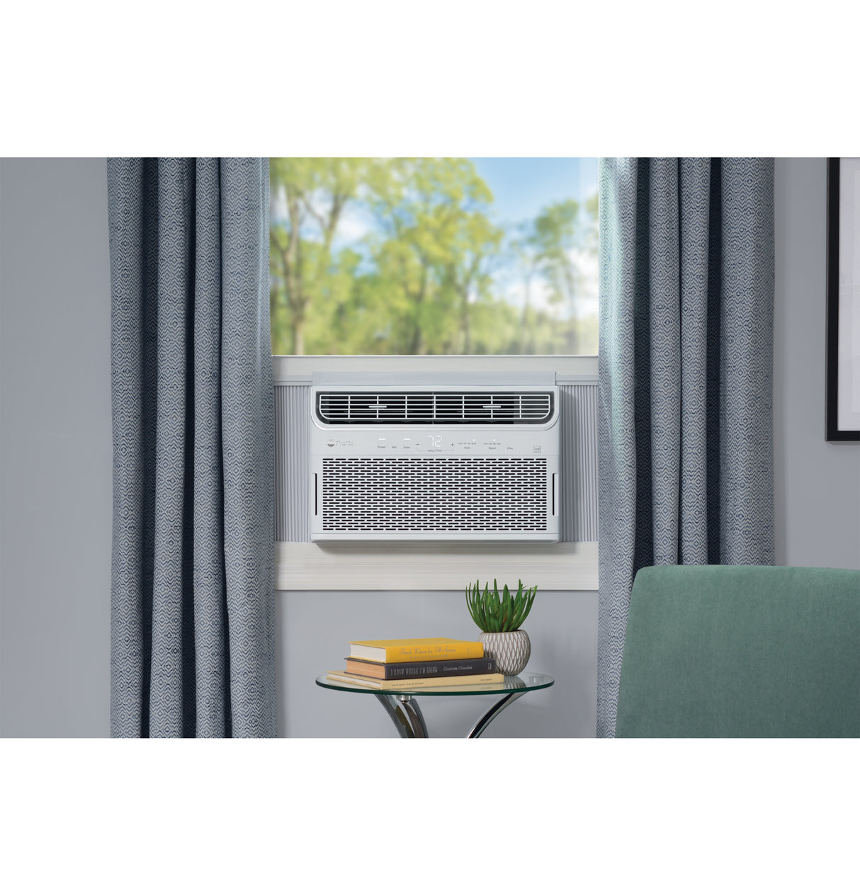 GE Profile(TM) ENERGY STAR(R) 12,000 BTU Inverter Smart Ultra Quiet Window Air Conditioner for Large Rooms up to 550 sq. ft. - (AHTR12AC)