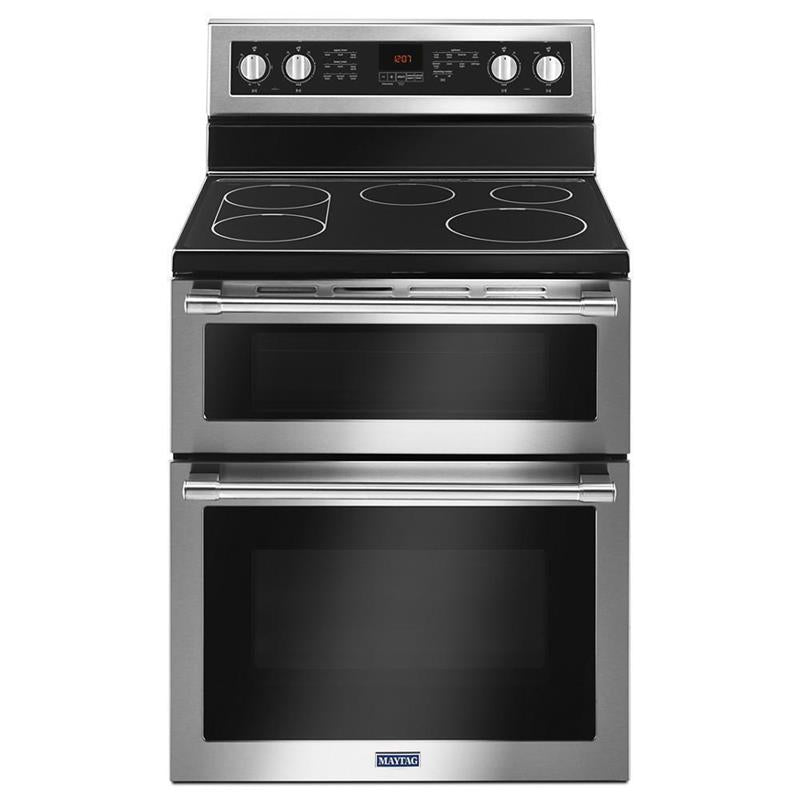 30-Inch Wide Double Oven Electric Range With True Convection - 6.7 Cu. Ft. - (MET8800FZ)