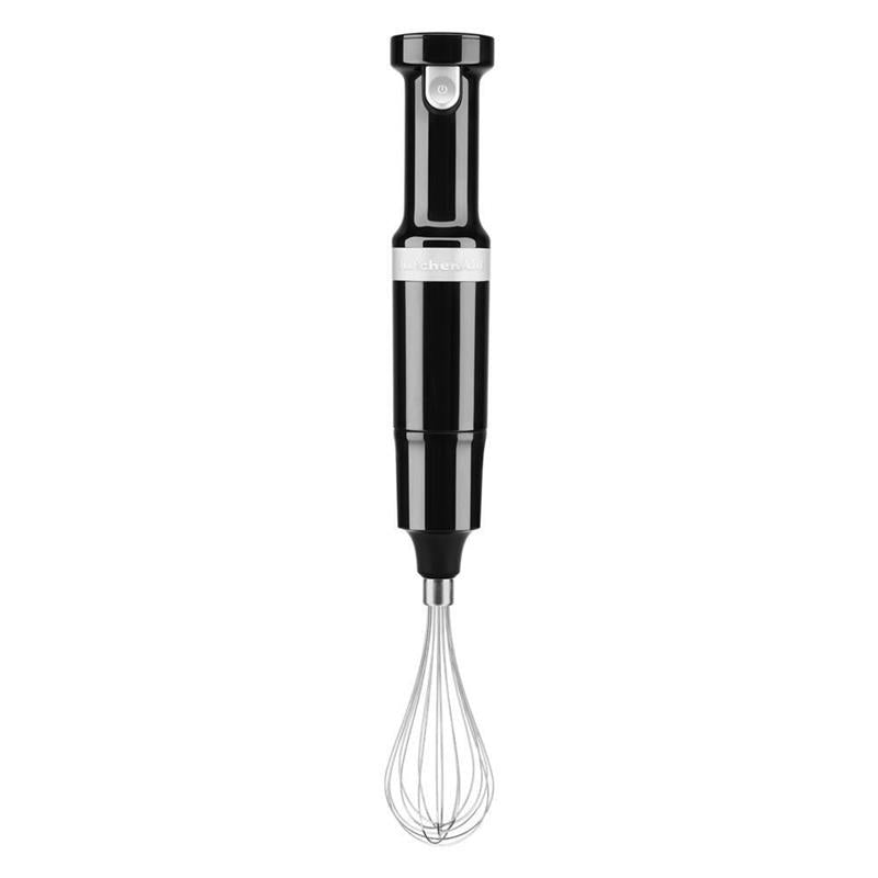 Cordless Variable Speed Hand Blender with Chopper and Whisk Attachment - (KHBBV83OB)