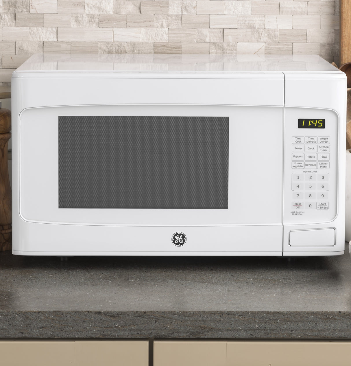 GE(R) 1.1 Cu. Ft. Capacity Countertop Microwave Oven - (JES1145DLWW)