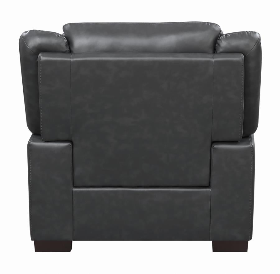 Arabella Pillow Top Upholstered Chair Grey - (506593)