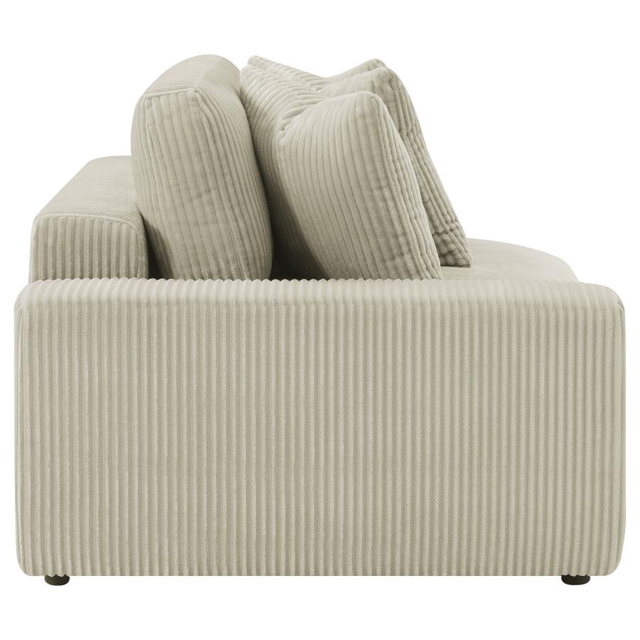 Blaine Upholstered Reversible Sectional Sofa Sand - (509899)