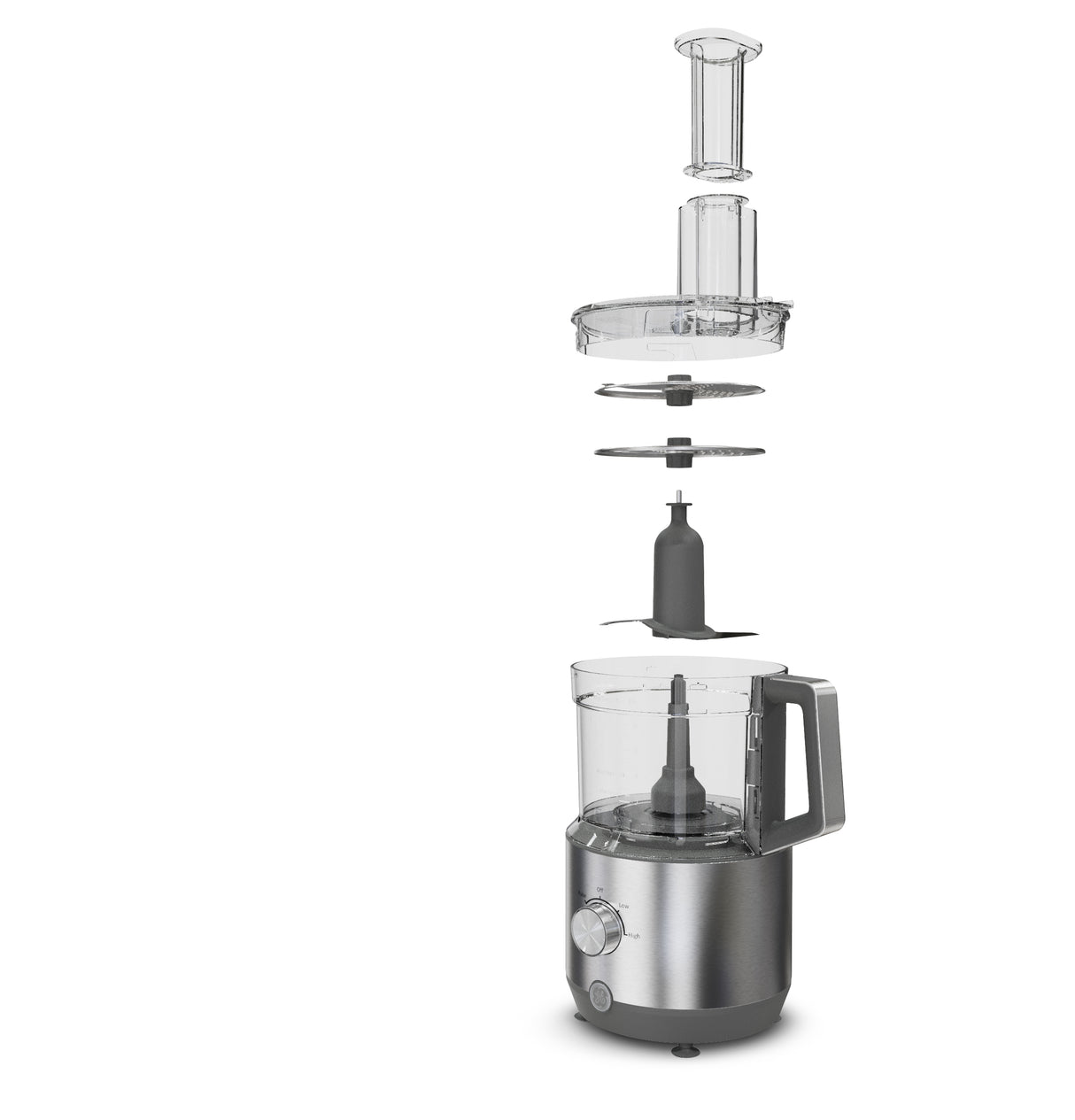 GE 12-Cup Food Processor with Accessories - (G8P1AASSPSS)