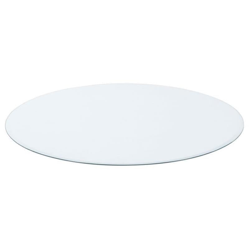 42" 6mm Round Glass Table Top Clear - (CB42RD6)