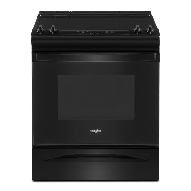 4.8 Cu. Ft. Whirlpool(R) Electric Range with Frozen Bake(TM) Technology - (WEE515S0LB)