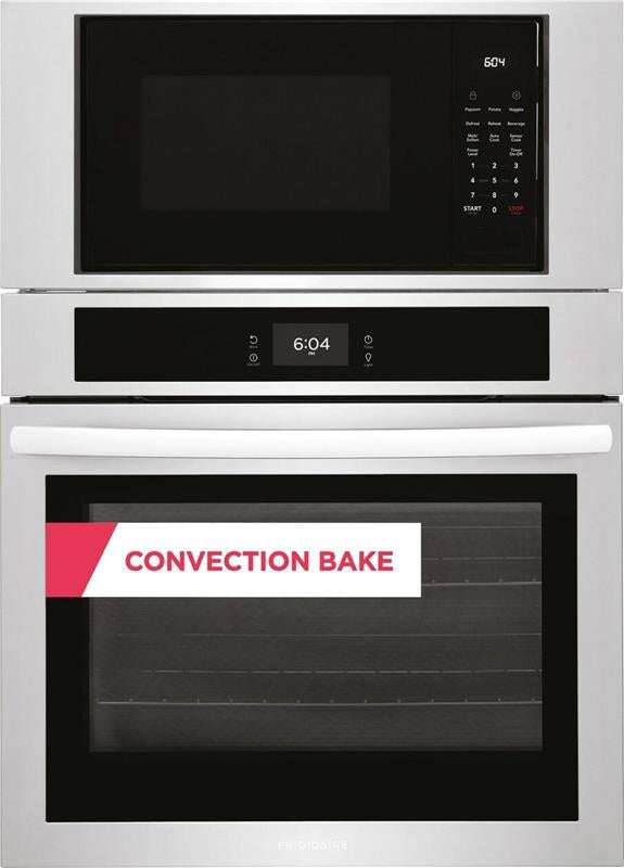 Frigidaire 30" Electric Wall Oven and Microwave Combination - (FCWM3027AS)