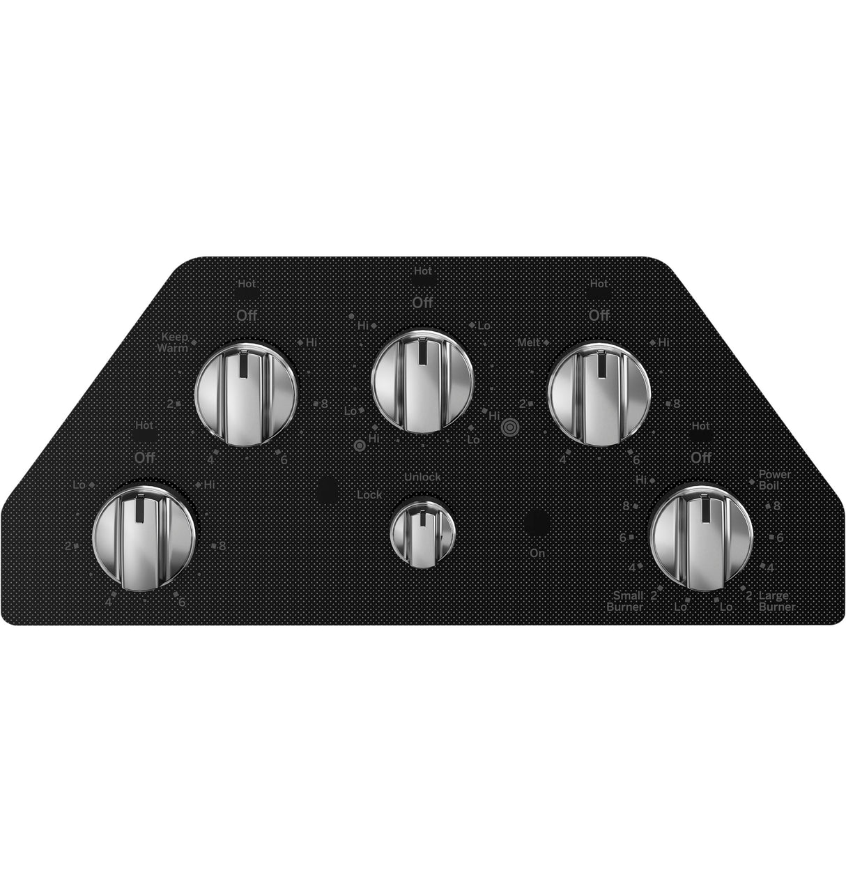 GE(R) 36" Built-In Knob Control Electric Cooktop - (JEP5036STSS)