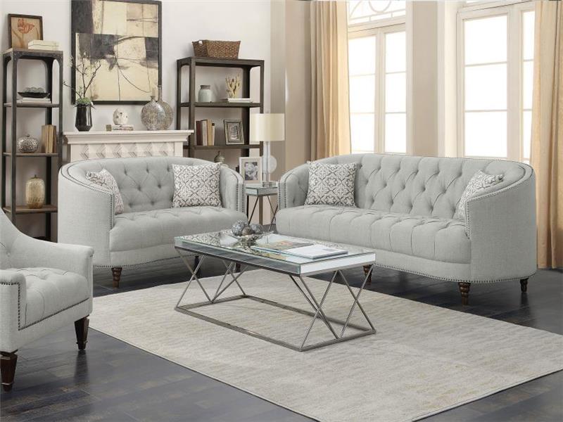 Avonlea Beige Two-piece Living Room Set - (505641S2)