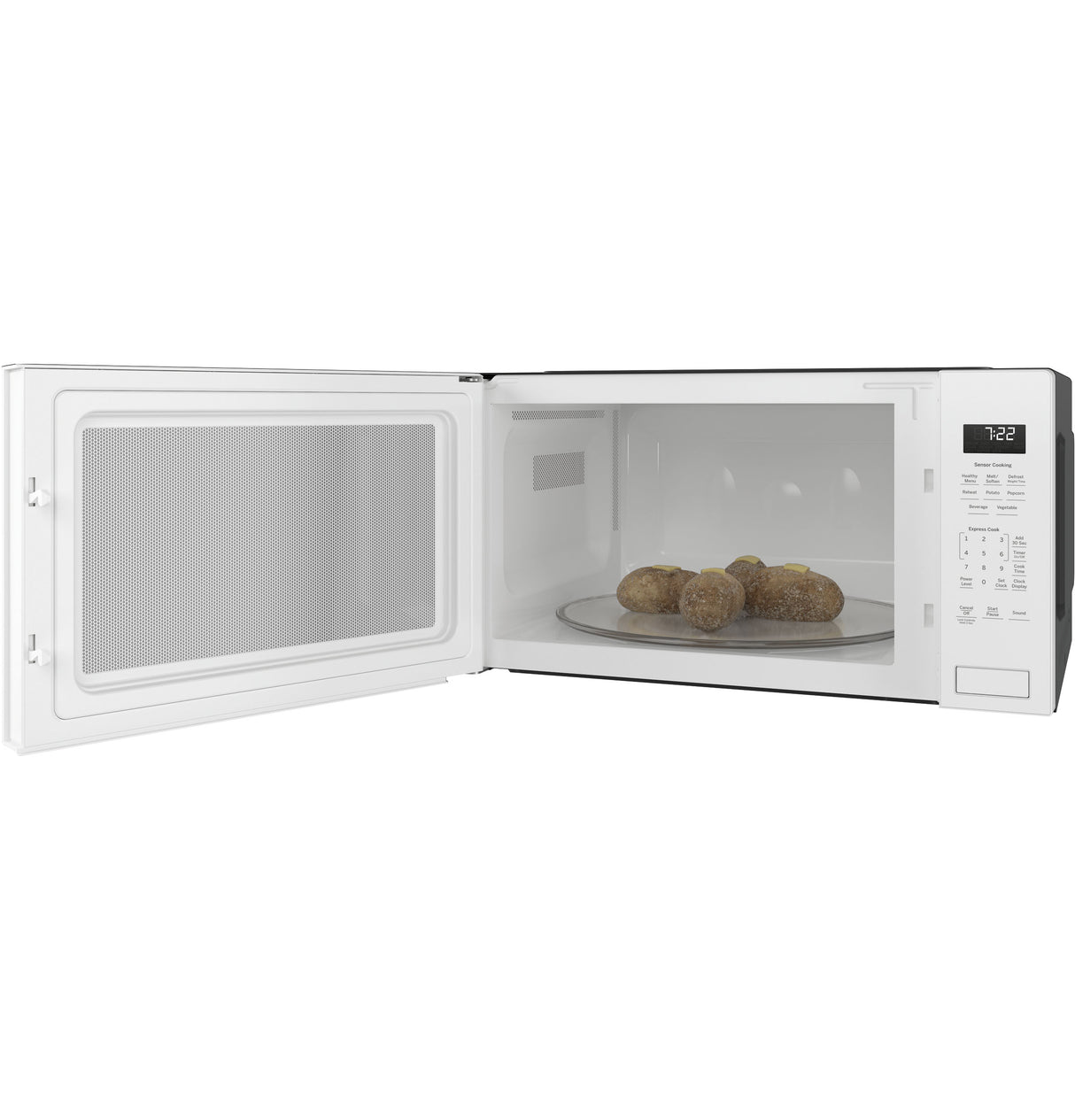 GE Profile(TM) 2.2 Cu. Ft. Built-In Sensor Microwave Oven - (PEB7227DLWW)