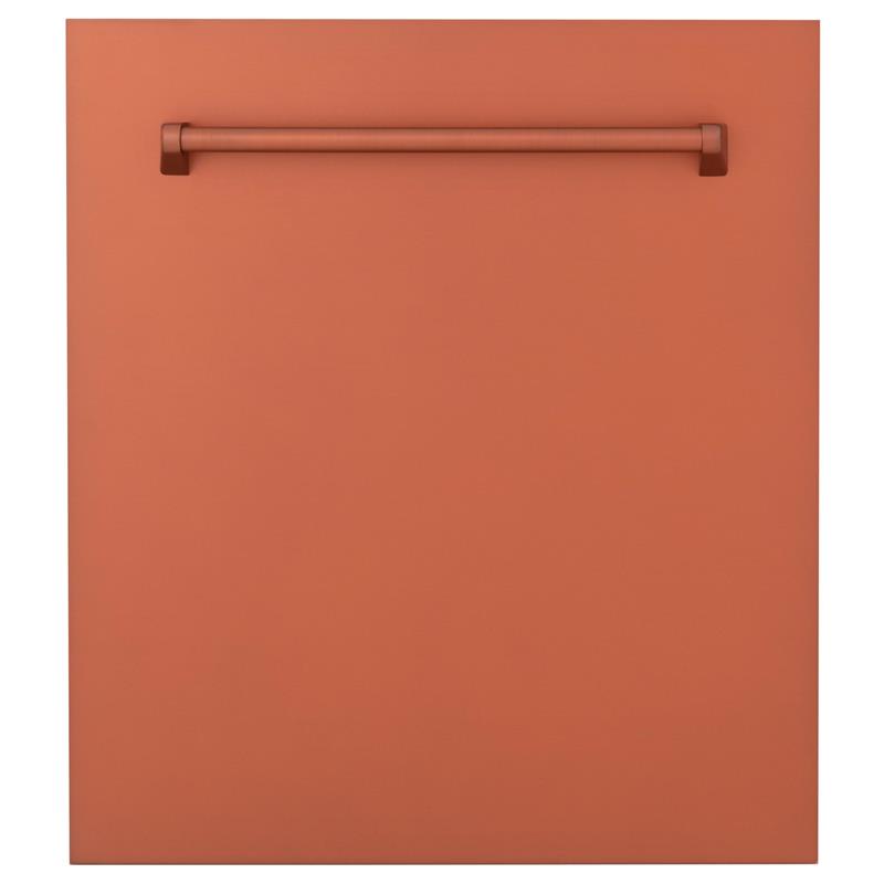 ZLINE 24" Tallac Series 3rd Rack Dishwasher with Traditional Handle, 51dBa (DWV-24) [Color: Copper] - (DWVC24)
