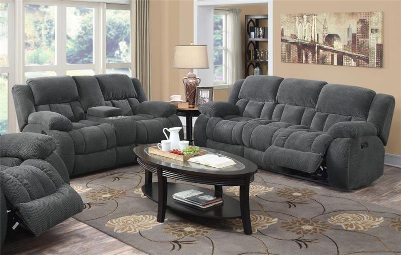 Weissman Grey Two-piece Living Room Set - (601921S2)