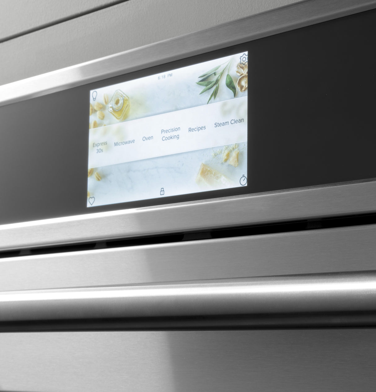 Caf(eback)(TM) 30" Smart Five in One Oven with 120V Advantium(R) Technology - (CSB913P2NS1)
