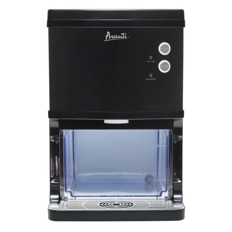 Avanti ELITE Series Countertop Nugget Ice Maker and Dispenser, 33 lbs - (NIMD3314BSIS)