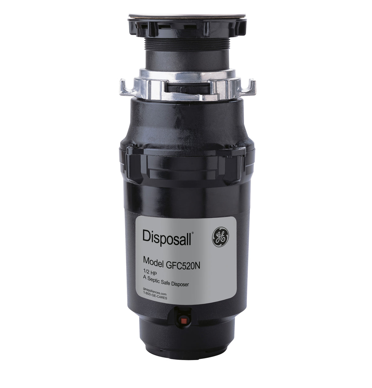 GE DISPOSALL(R) 1/2 HP Continuous Feed Garbage Disposer - Non-Corded - (GFC520N)
