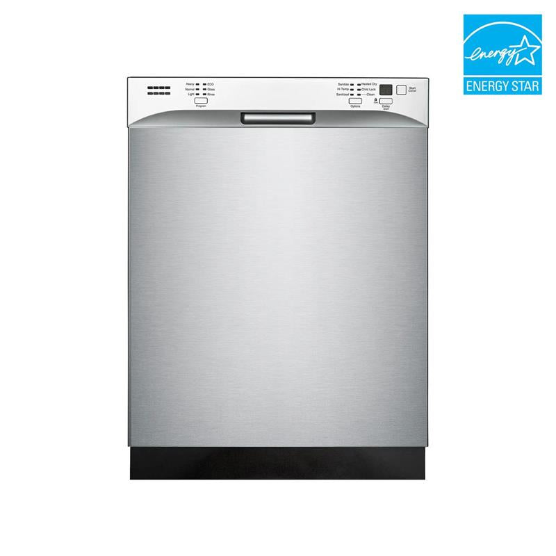 Element 24 Front Control Built-In Dishwasher - Stainless Steel (ENB6632PEBS) - (ENB6632PEBS)