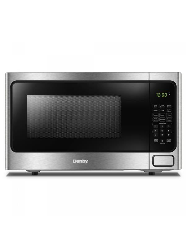 Danby Designer 1.1 cu. ft. Countertop Microwave in Stainless Steel - (DDMW1125BBS)