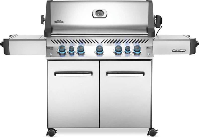 Prestige 665 RSIB with Infrared Side and Rear Burners , Natural Gas, Stainless Steel - (P665RSIBNSS)