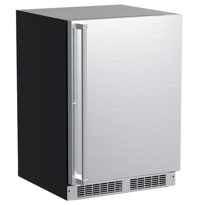 24-In Professional Built-In Refrigerator Freezer With Crescent Ice Maker with Door Style - Stainless Steel - (MPRI424SS31A)