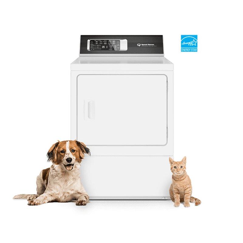 DR7 Sanitizing Electric Dryer with Pet Plus(TM)  Steam  Over-dry Protection Technology  ENERGY STAR(R) Certified  7-Year Warranty - (DR7004WE)