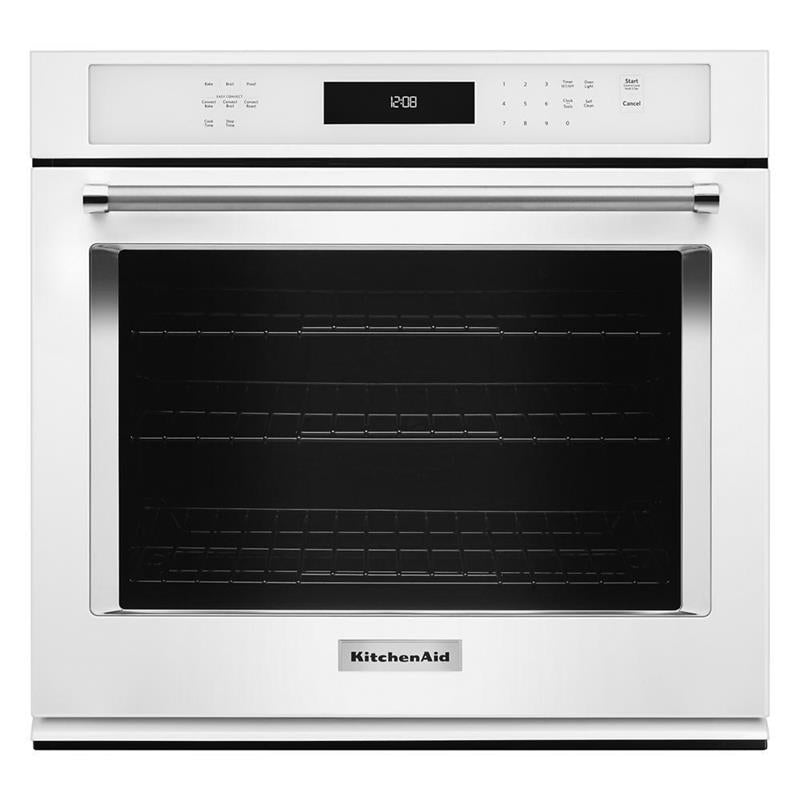 30" Single Wall Oven with Even-Heat(TM) True Convection - (KOSE500EWH)