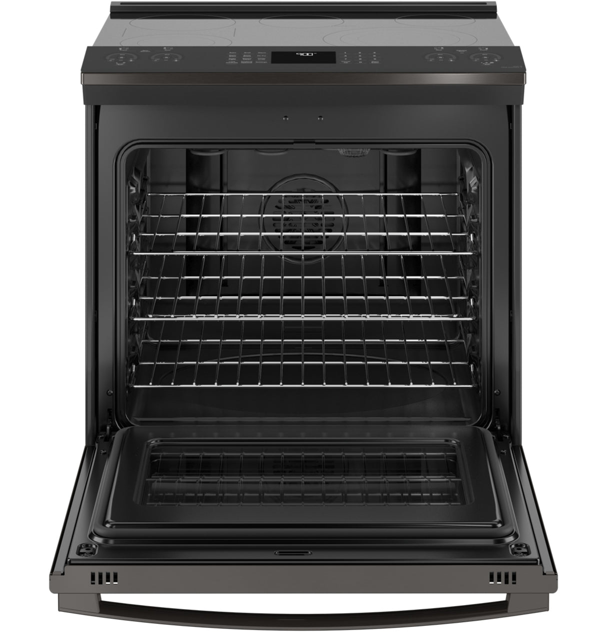 GE Profile(TM) 30" Smart Slide-In Electric Convection Range with No Preheat Air Fry - (PSS93BPTS)