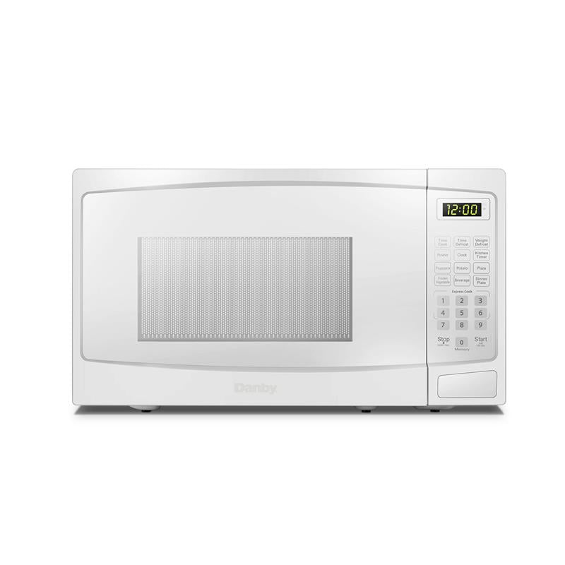 Danby 0.7 cu. ft. Countertop Microwave in White - (DBMW0720BWW)