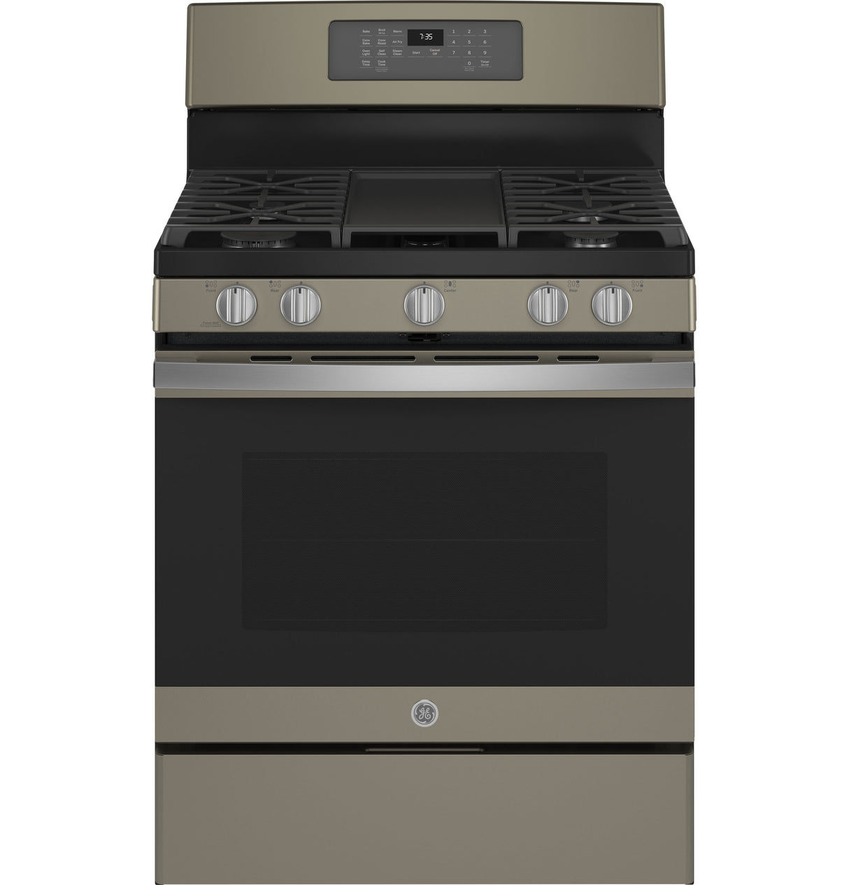 GE(R) 30" Free-Standing Gas Convection Range with No Preheat Air Fry - (JGB735EPES)
