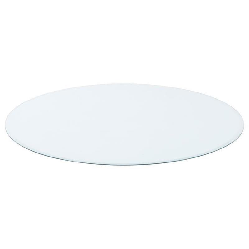 45" 6mm Round Glass Table Top Clear - (CB45RD6)