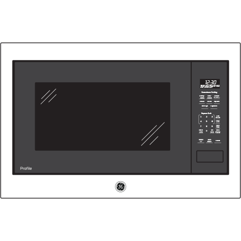 GE Profile(TM) 2.2 Cu. Ft. Built-In Sensor Microwave Oven - (PEB7227DLWW)