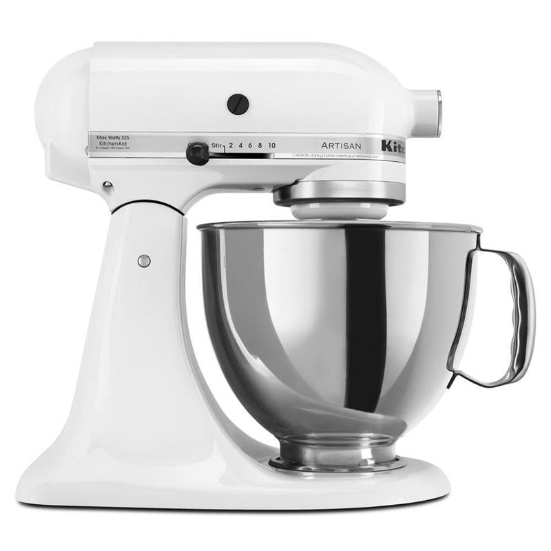 Refurbished Artisan(R) Series 5 Quart Tilt-Head Stand Mixer - (RRK150WH)